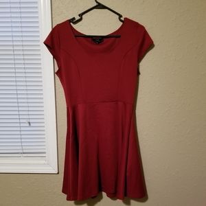 Maroon dress